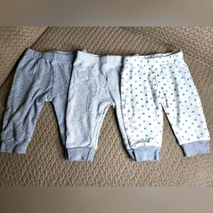 Kiddiezoom Baby Set of 3 Organic Cotton Pants